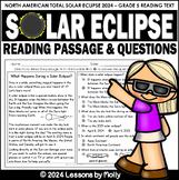 Free Solar Eclipse 2024 Reading Passage and Questions