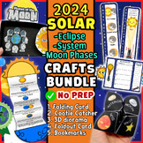 Solar Eclipse 2024 Solar System CRAFT BUNDLE +Moon Phase A
