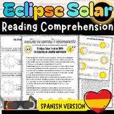 Solar Eclipse 2024 Spanish | Solar Eclipse Spanish Reading