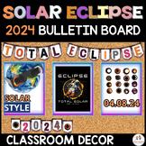 Solar Eclipse 2024 Total Bulletin Board Activities Colorin