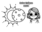 Solar Eclipse 2024 Writing Activity (Before, During or After)