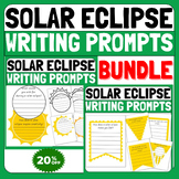 Solar Eclipse 2024 Writing Prompts, Pennant, bulletin boar