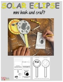 Solar Eclipse 2024 craft and mini book