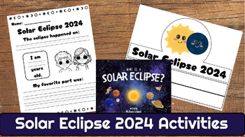 Preview of Solar Eclipse Activities