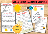 Solar Eclipse Activities and Crafts, and MORE Bundle | 2nd