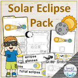 Solar Eclipse Activities for Special Education adapted boo