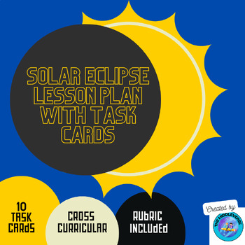 Preview of Solar Eclipse Activity with Task Cards