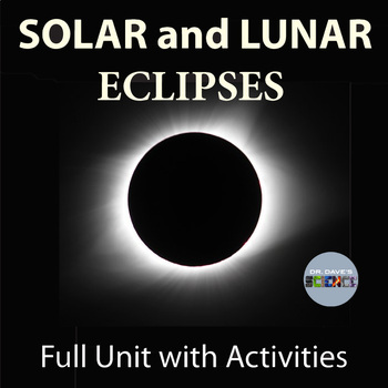 Preview of Solar Eclipse Activities, Lunar Eclipse Reading, Posters, PowerPoint Unit