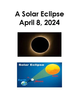 Preview of Solar Eclipse Read Aloud Activities 2024