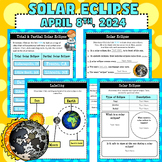 Solar Eclipse April 8th 2024 Google WebQuest Activity