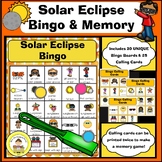 Solar Eclipse Bingo Game for Classroom or Small Groups