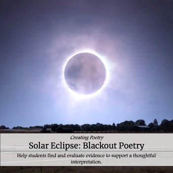 Preview of Solar Eclipse 2024: Blackout Poetry