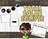 Solar Eclipse Bulletin Board Decor and Writing Prompt
