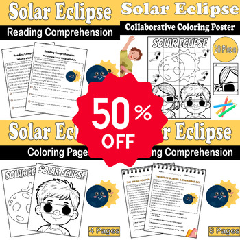 Preview of Solar Eclipse Bundle | Solar Eclipse 2024 Activities