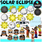 Solar Eclipse Clip Art Set {Educlips Clipart}