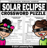Solar Eclipse Crossword Puzzle