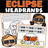 Solar Eclipse Cut and Paste Headbands Crowns - Perfect for