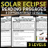 Solar Eclipse Differentiated Reading Comprehension Passage