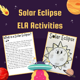 Solar Eclipse ELA Activity- Eclipse Writing Craft - Readin
