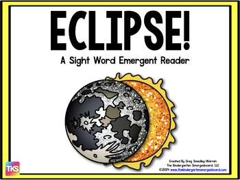 Preview of Solar Eclipse Emergent Reader!