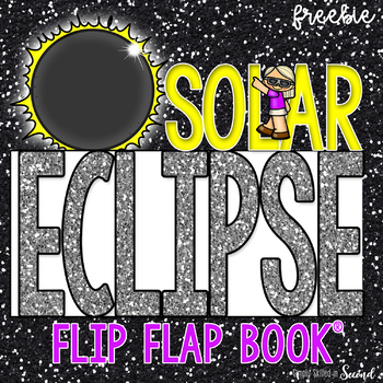 Preview of Solar Eclipse Flip Flap Book® FREEBIE