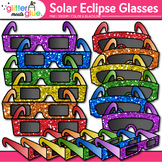 Solar Eclipse Glasses Clipart: Astronomy Clip Art Transpar