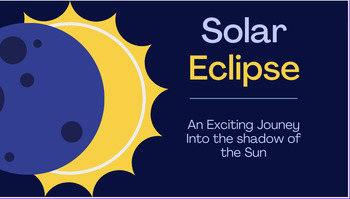 Preview of Solar Eclipse Google Slides - Primary Aged