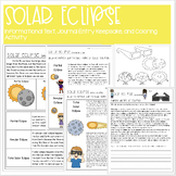 Solar Eclipse Informational Text and Activities
