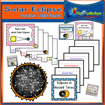 Preview of Solar Eclipse Interactive Foldable Booklets
