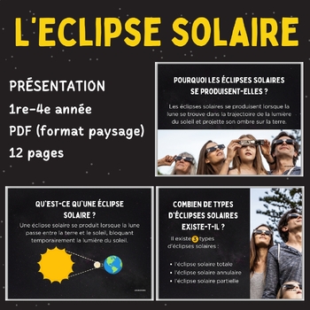 Preview of Solar Eclipse-L’éclipse solaire