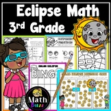 Solar Eclipse Math 3rd Grade - Comparing Fractions - Multi