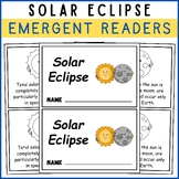 Solar Eclipse Mini-Book For Emergent Readers | Solar Eclipse