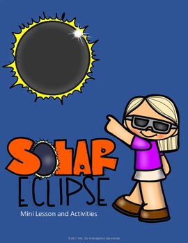 Preview of Solar Eclipse Mini Lesson and Activities Freebie!