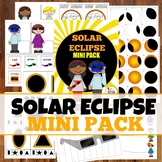 Solar Eclipse Preschool Mini Activity Pack