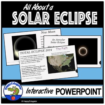Preview of Solar Eclipse 2024 PowerPoint