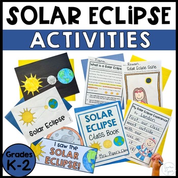Preview of Solar Eclipse Activities and Worksheets