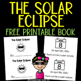 Solar Eclipse Printable Emergent Reader FREEBIE for K-2nd