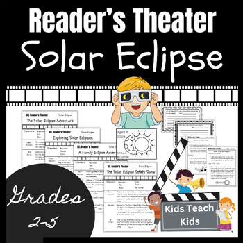 Preview of Solar Eclipse Reader's Theater Scripts 4 Plays Teaching Solar Eclipse 4/8/2024
