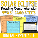 Solar Eclipse Reading Comprehension Passages - Digital Sol