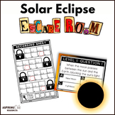 Solar Eclipse Reading Passage Escape Room with Task Cards 