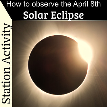 Preview of Solar Eclipse Stations activity for April 8,2024 