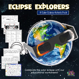 Solar Eclipse Variety Activity Pack -Preschool, Kindergart