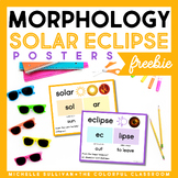 Solar Eclipse in Morphemes - FREE Morphology Posters