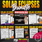 Solar Eclipses 2024 Bundle: Engaging Educational Digital R