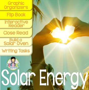 Preview of Solar Energy Activity Pack ~Read, Write, Experiment~