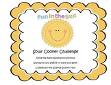 Solar Energy Cooking STEM Challenge