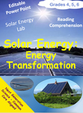 Solar Energy - Energy Transformation – How We Use Energy F