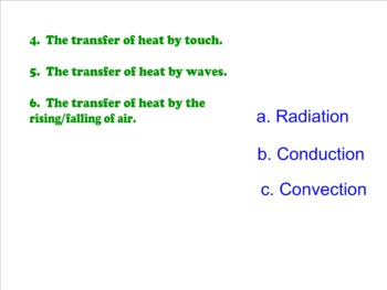 Preview of Solar Energy Quick Check