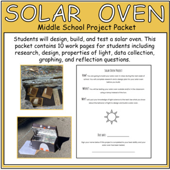 Preview of Solar Oven: Design, Build, Test