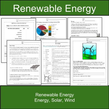 Preview of Solar Power, Wind Power, & Renewable Energy